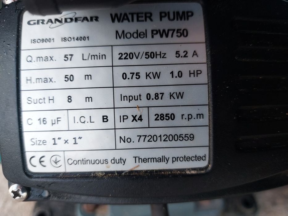 Продам насос для воды дома