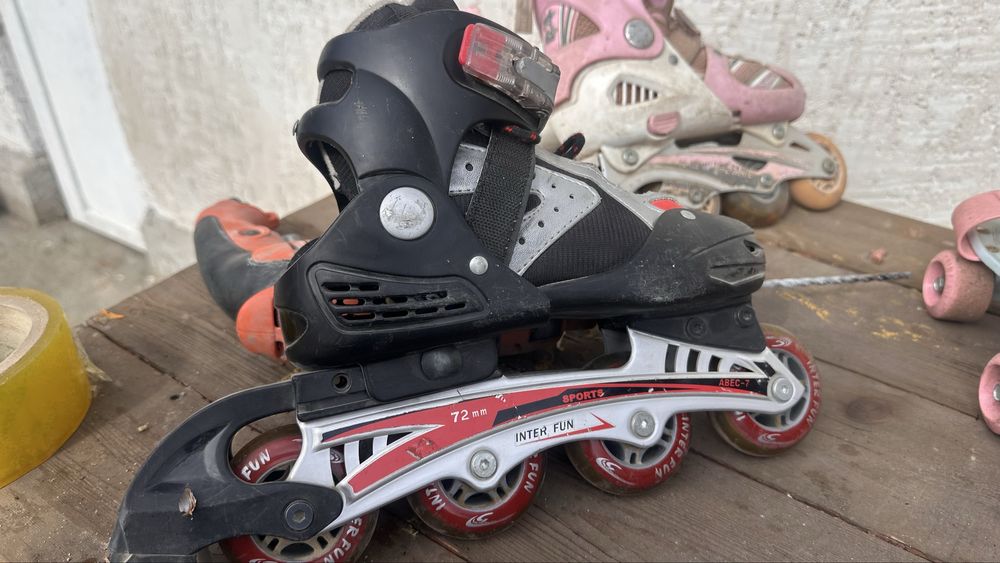 Отдам ролики 3 пары