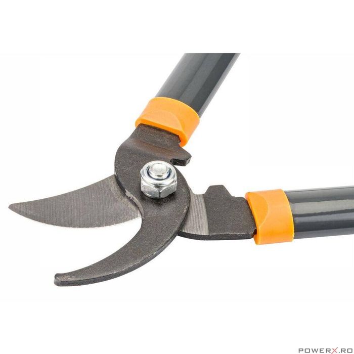 Set 3 foarfeci pentru gradinarit, lama otel, maner cauciuc, 59cm,