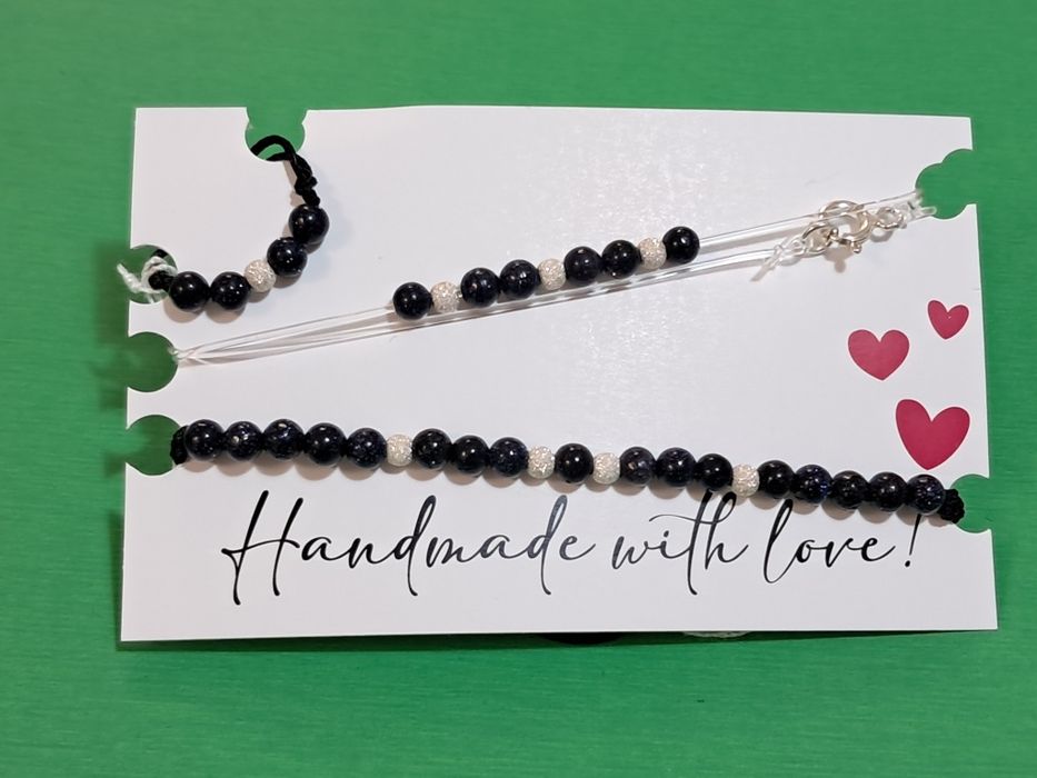 Set colier, brățară, inel handmade