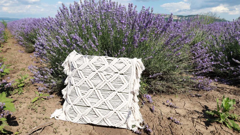 Макраме арки/фон декорации/декоративна завеса/етажерка/възглавници