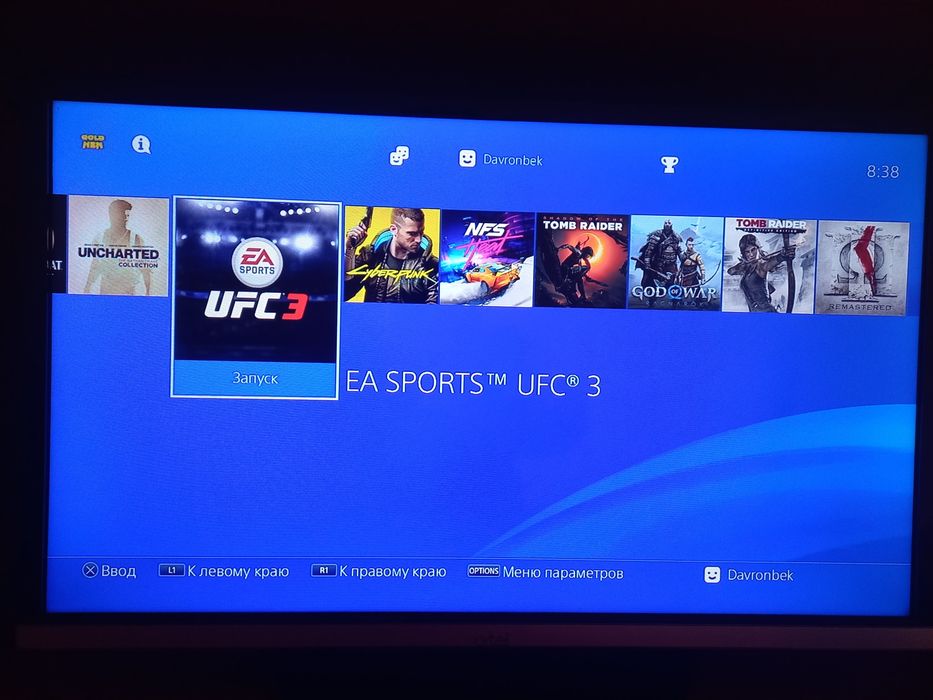 PS4 slim holati ideal tiniq o'yinlar yozilgan plombasi bor 1 djoystik