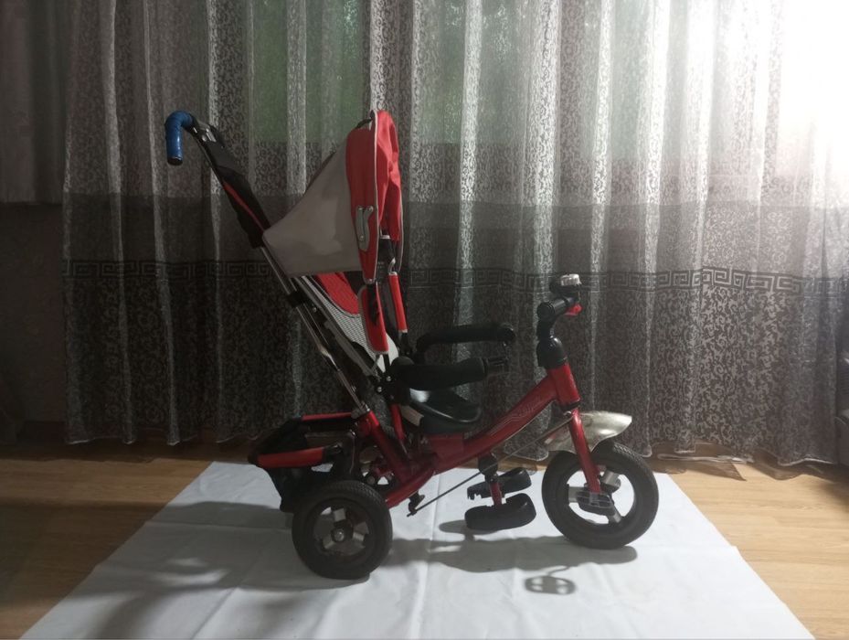 Детский велосипед коляска