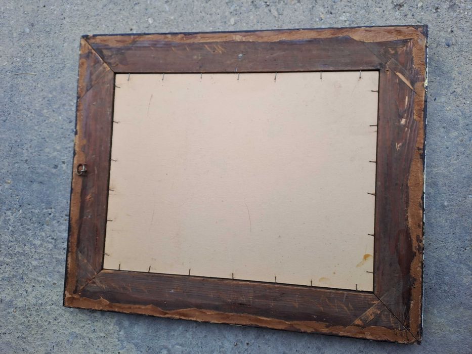 tablou desen creion tus pe carton gros 58/70 cm semnat