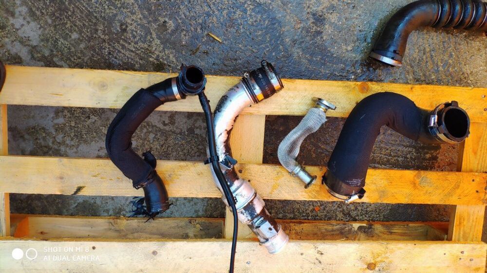 Комплект тръби за двигател на Audi A6 C6 4F 3.0D Facelift изпускателен