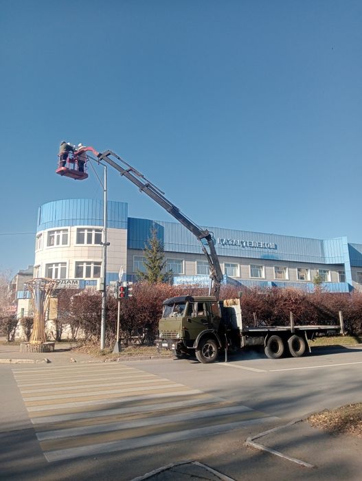 Услуги манипулятора авто вышки