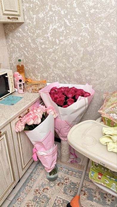 Гулдер цветы букет роза розы