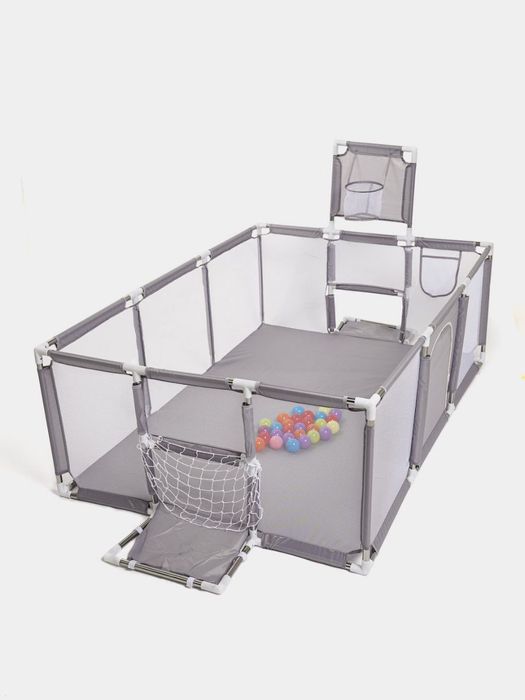 Самый большой детский манеж с шарикы (231х189х104) Бесплатно доставка
