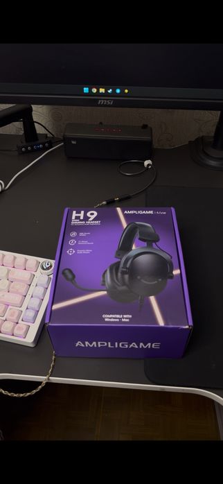 Наушники Fifine h9 белые.