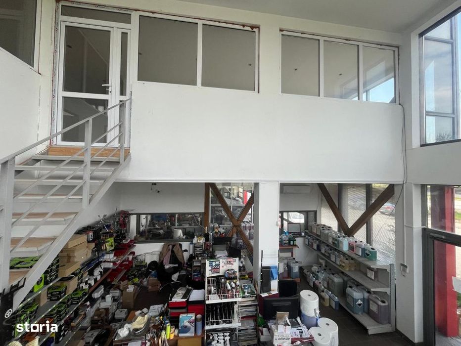 Spatiu comercial 564 mp + hala 274 mp | Teren 1.839 mp | zona Aeroport