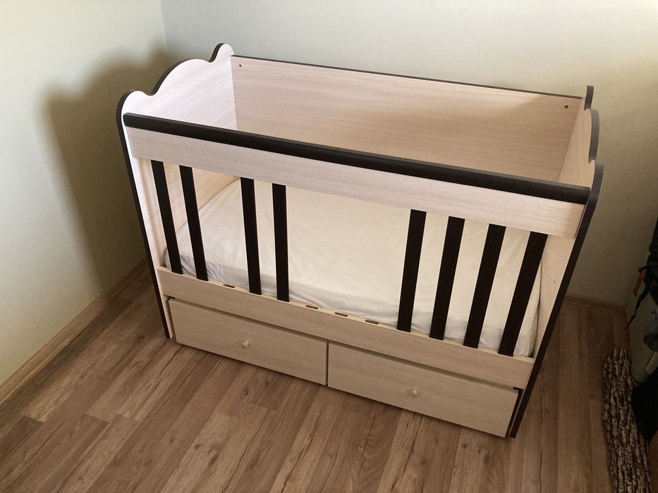 Детска дървена кошара