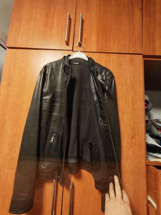 Geaca piele naturală Italia Gazzarrini măr. 50