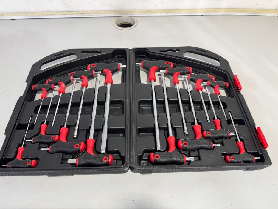 Комплект шестограми и TORX Г-образни 16 бр