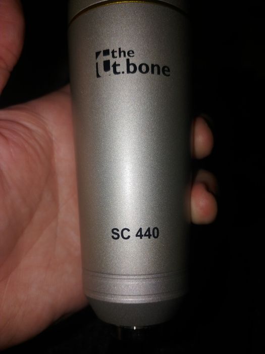 PRET FIX NOU Microfon studio t.bone SC 440 USB condensator