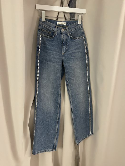 Дънки с капси Манго