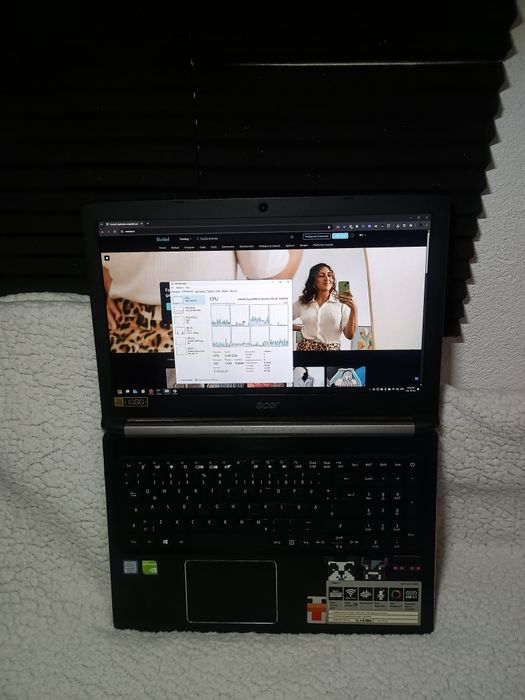Laptop Gaming Office Acer Aspire 5 i5 12GB RAM SSD MX150 Full HD
