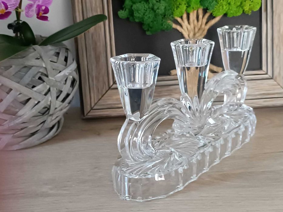 Кристален свещник -Бохемия