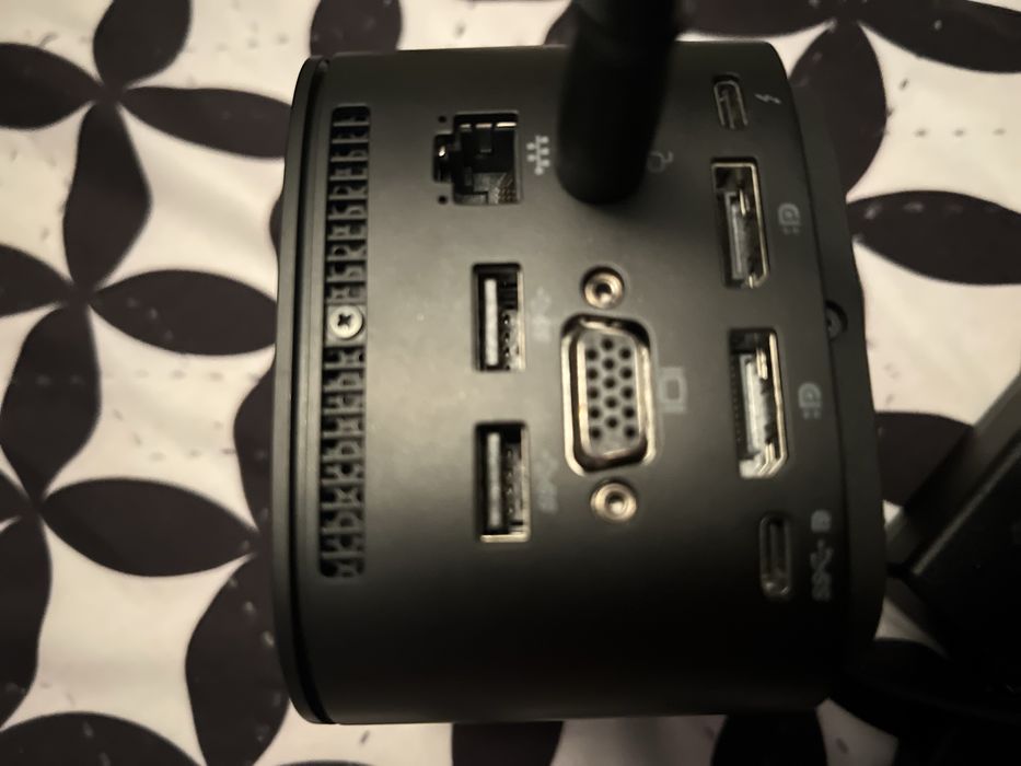 HP Thunderbolt Dock G2 with a 120W power output capability