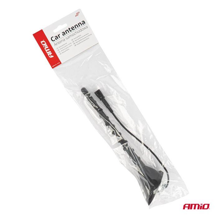 универсална автомобилна антена с усилвател 23см raku-2 за ...