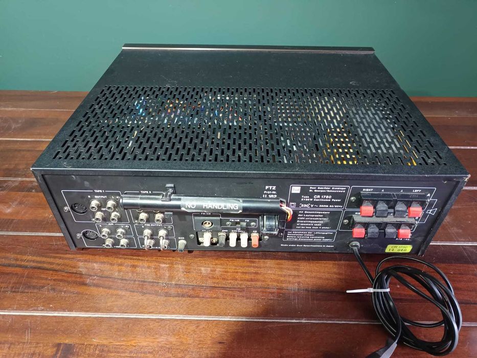 Receiver vintage Dual CR 1750  + Bluetooth discret (TAPE 1)