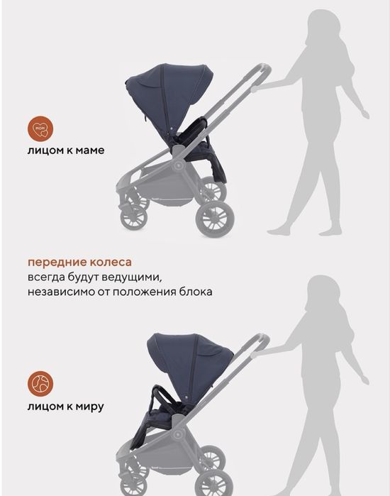 Коляска 2в1 бренд Rant