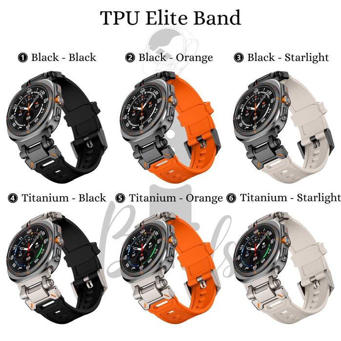 Титаниева TPU каишка за Samsung Galaxy Watch Ultra 47mm