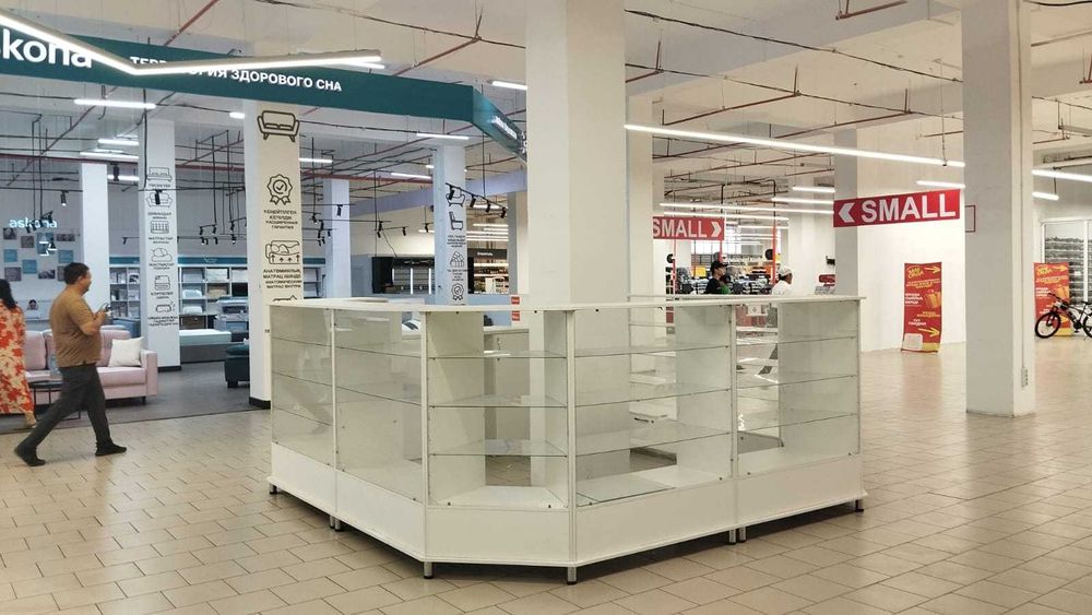 Сдаются торговые площади в супермаркете Small г.Тараз,ул.Тауке хана 1Д