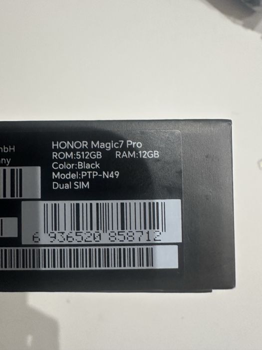 ЗАПЕЧАТАН Honor Magic 7 Pro 12/512gb