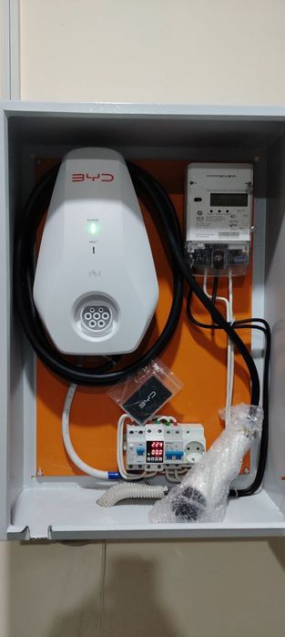 Установка зарядное устройство для Электромобилей.
7квт зарядка установ