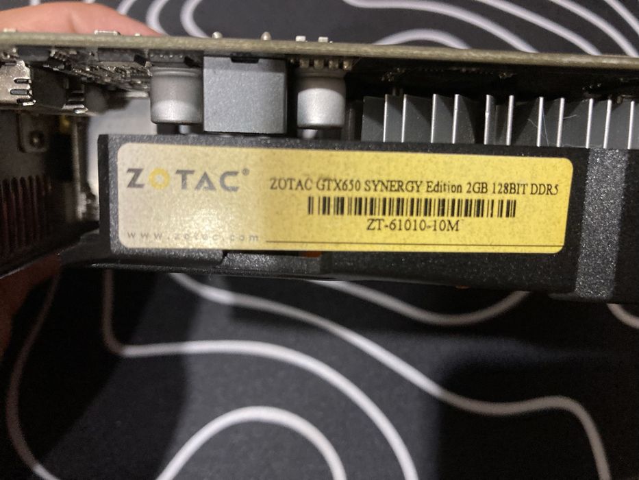 Видео карта GTX 650