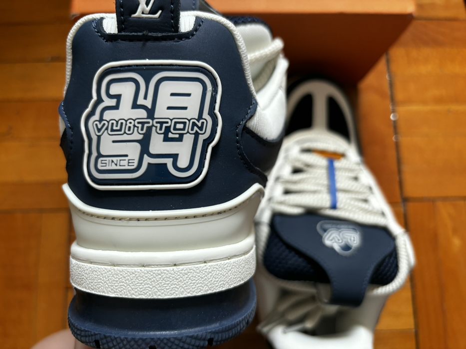 Adidasi Louis Vuitton Skates albastri