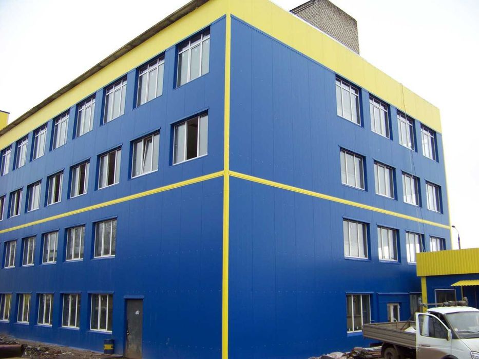 Сэндвич-панели с утеплителем из пенополистирола