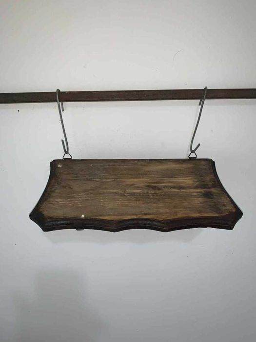 Polita decor bucatarie din lemn