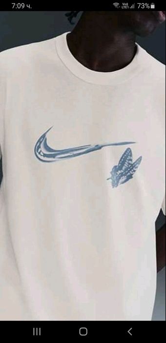 Nike Cotton Loose Fit  Mens Size L НОВО! ОРИГИНАЛ! Мъжка Тениска!