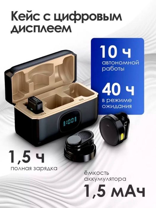 Беспроводной микрофон Петличка