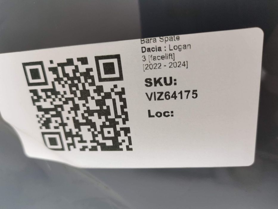 Задна броня Дачия Логан 3 [фейслифт] Оригинална В добро състояние Daci
