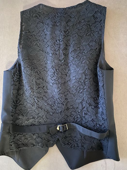 Дамски елек черен D&G