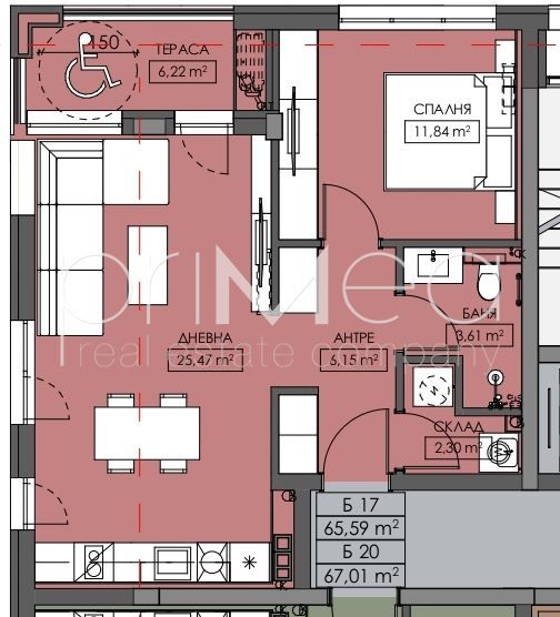 Продава се Двустаен апартамент в Бургас, Меден рудник - зона В - 78 кв.м за 963 €/кв.м - Снимка #1