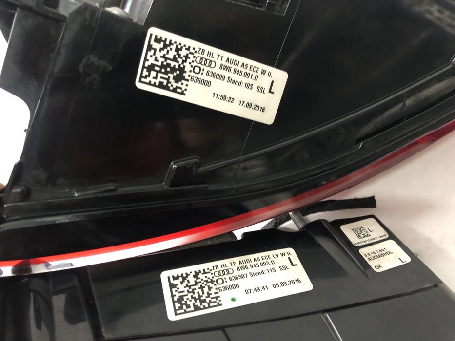 Set stopuri Audi A5 8W FE coupe/sportback