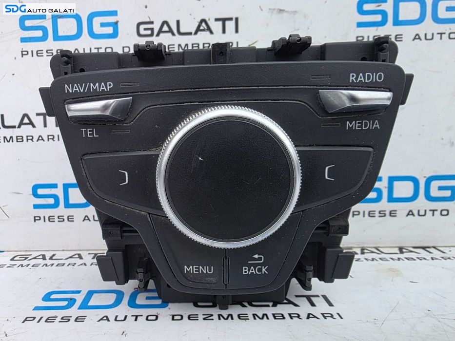 Joystick Controler Multimedia CD Player Cu Navigatie MMI GPS Audi A4 B9 NFL Non Facelift 2015 - 2019 Cod 8W0919614J [K4067]