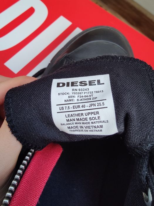 Pantofi Sneakers Diesel Red Bottoms nu Louboutin nu Off-white nu Dior