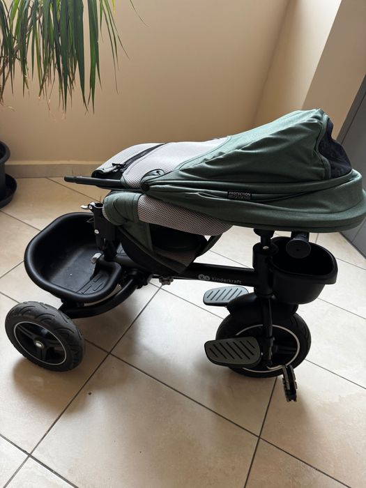 Детска триколка Kinderkraft - в отлично състояние + ПОДАРЪК колело за яздене Chillafish