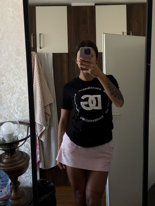 Черна тениска D&G