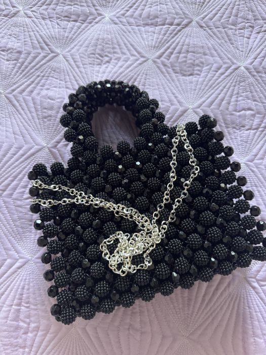 Сумка из бусин, ручной изделия