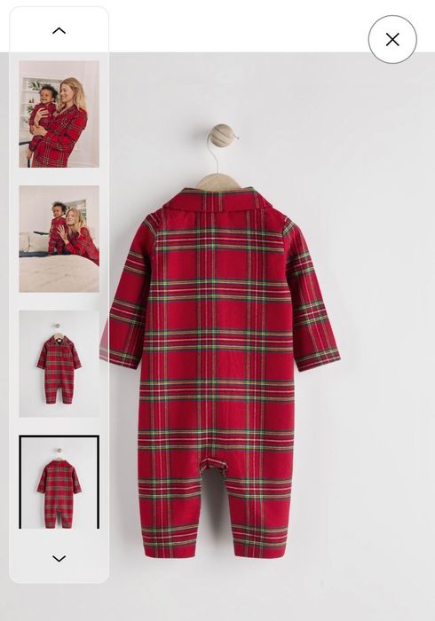 Next Коледна пижама 2-3г нов 98см