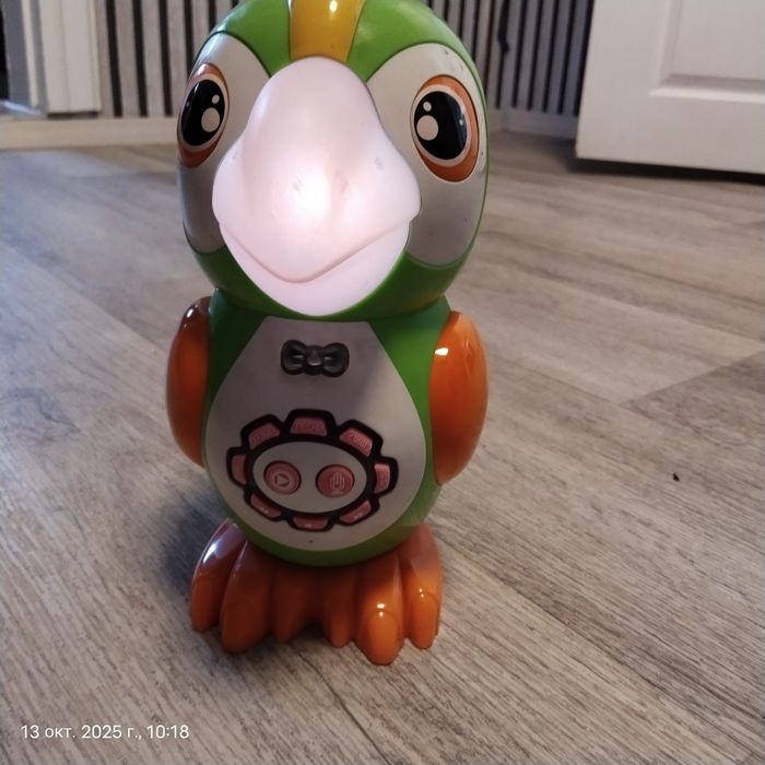 говорящий попугай.