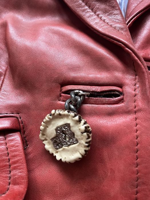 DSQUARED2 : Made in ITALY Яке естествена кожа  размер S/M Оригинал