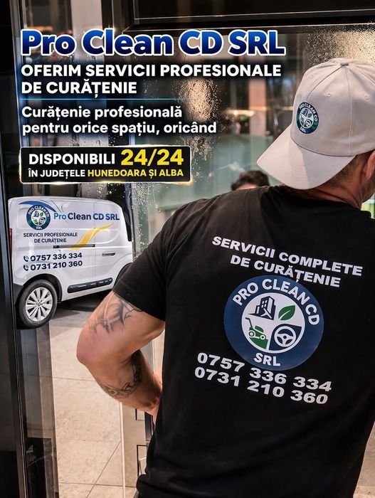 Spălare și curățare profesională geamuri