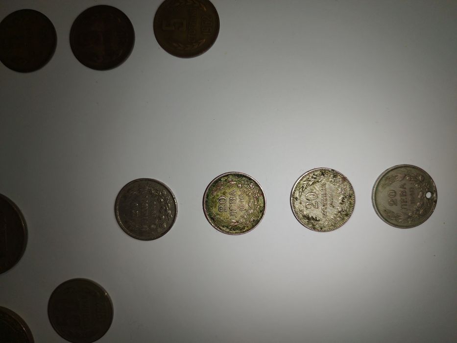 Български монети от 1962г.