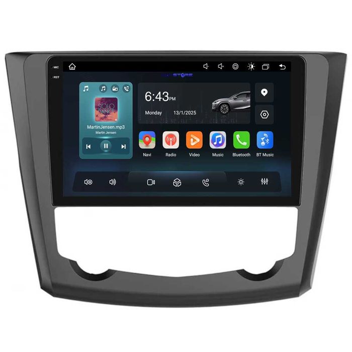 Navigatie Dedicata Renault Kadjar (2015-2019), 9 Inch, BT, Carplay